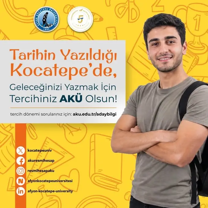 Afyon Kocatepe Üniversitesi'nden Öğrenci Odaklı Eğitim Fırsatı!