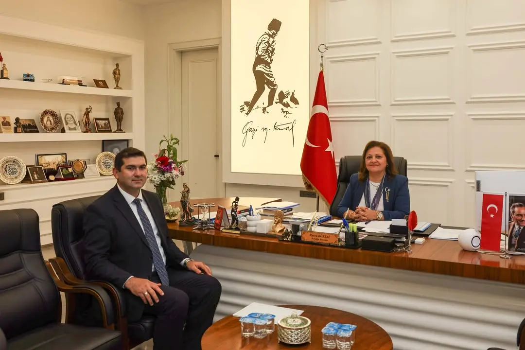 Afyonkarahisar Belediye Başkanı Burcu Köksal, Sosyal Güvenlik Kurumu İl Müdürü Süleyman Çelikbaş ile Görüşme Gerçekleştirdi