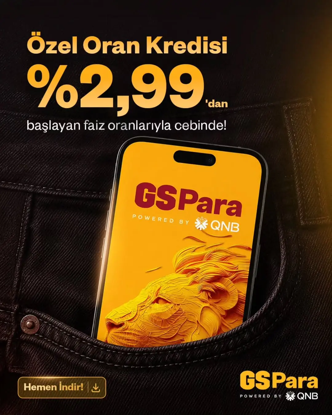 Galatasaray'dan Büyük Hedeflere Ulaşmak İsteyenlere Müjde: GSPara'dan Özel Oran Kredisi!