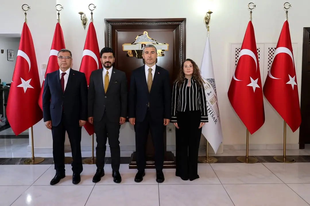 Millî Eğitim Bakanlığı Hayat Boyu Öğrenme Genel Müdürü ve Kültürel Mirası Daire Başkanı Vali Dr. Naci Aktaş'ı Ziyaret Etti