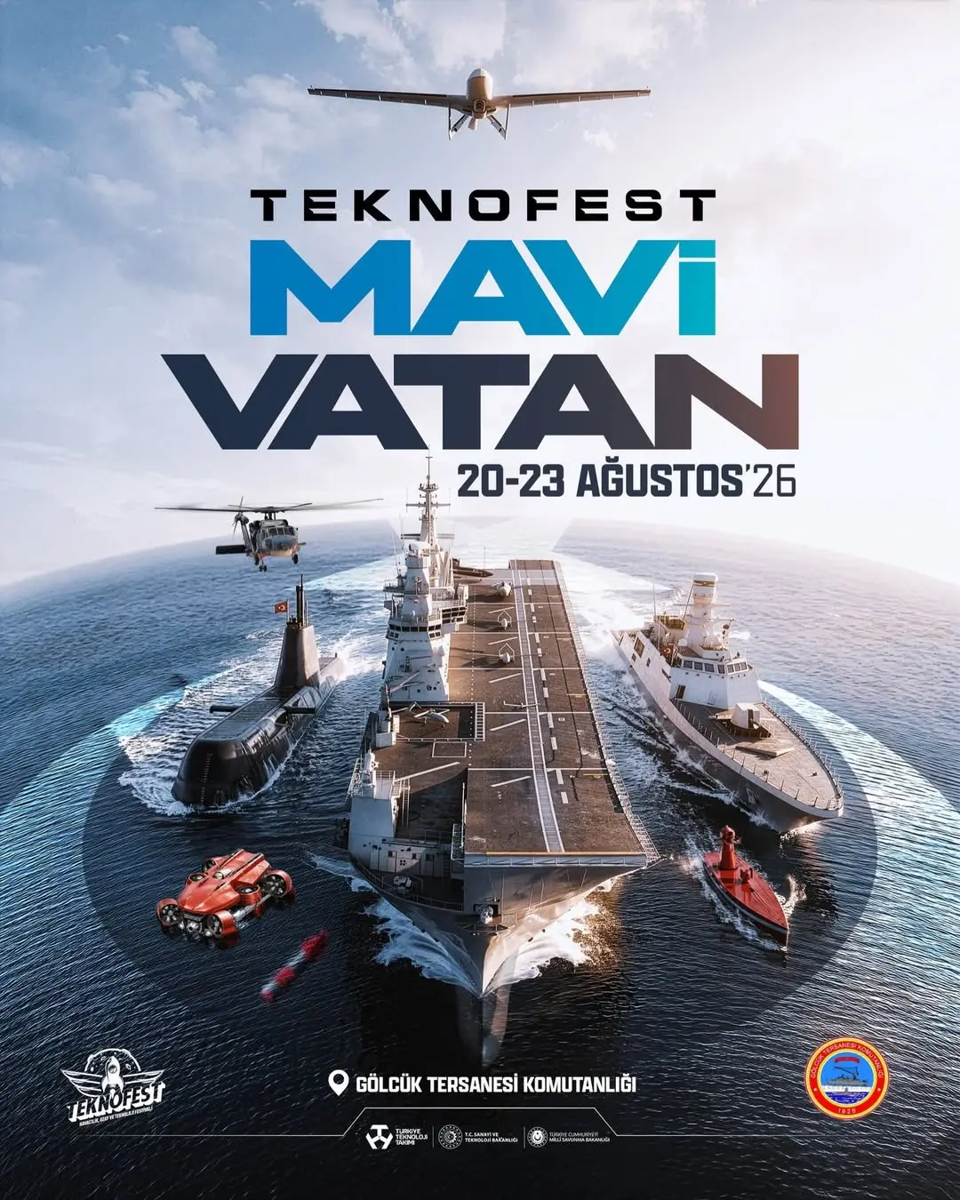 Teknofest Mavi Vatan Etkinliği için Afyon Kocatepe Üniversitesi'nden Demir Alıyoruz Çağrısı