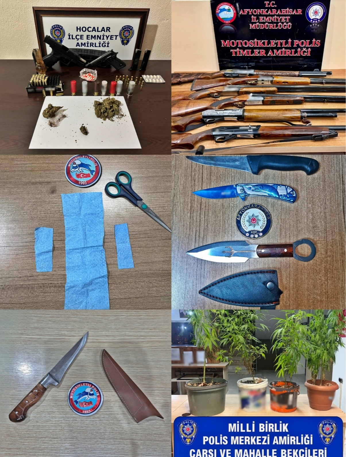 Afyonkarahisar da 17-25 Kasım Denetimleri: 21 Aranan Şahıs Yakalandı