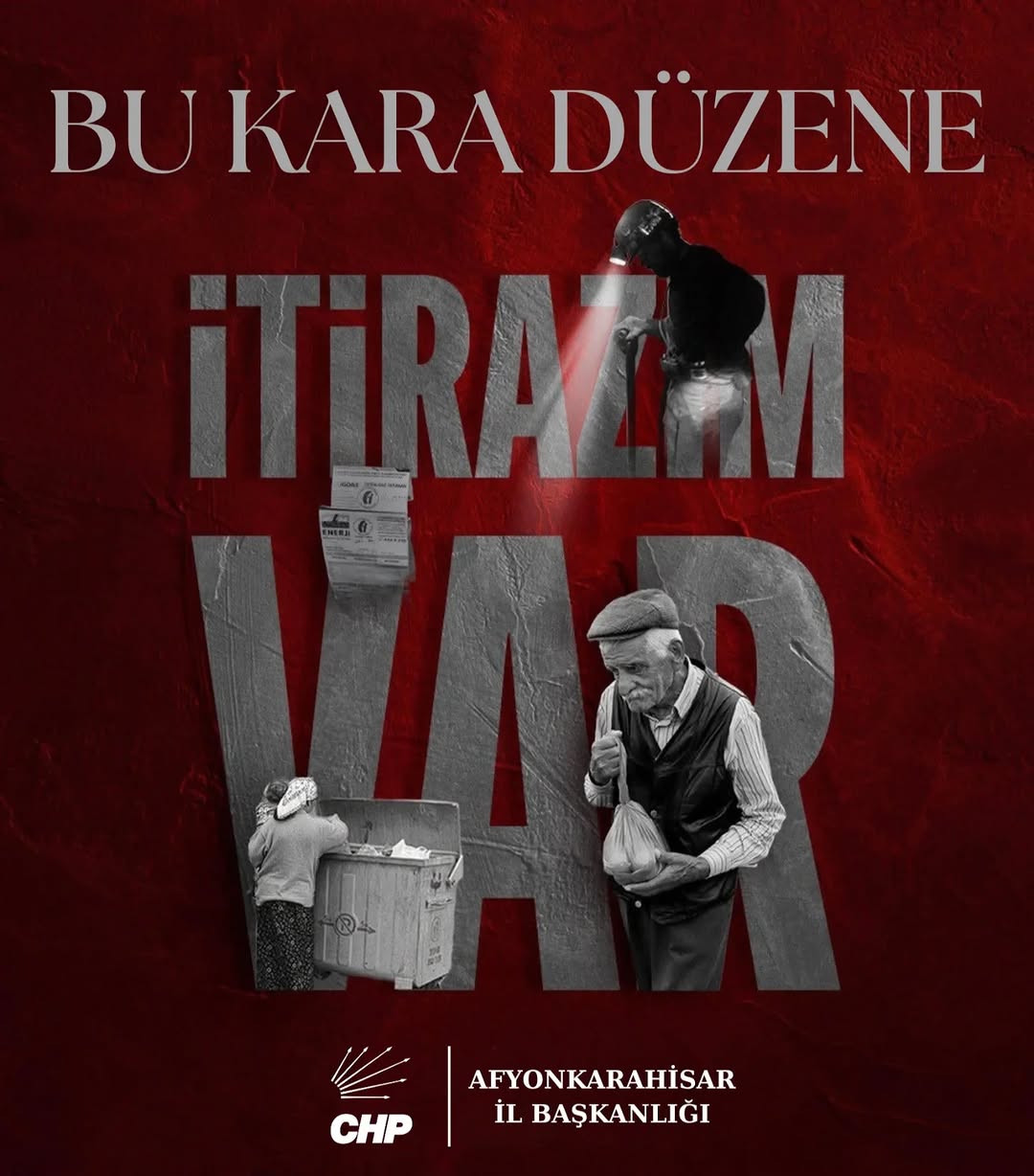 Haksızlığa, Yoksulluğa, Hukuksuzluğa İtirazımVar