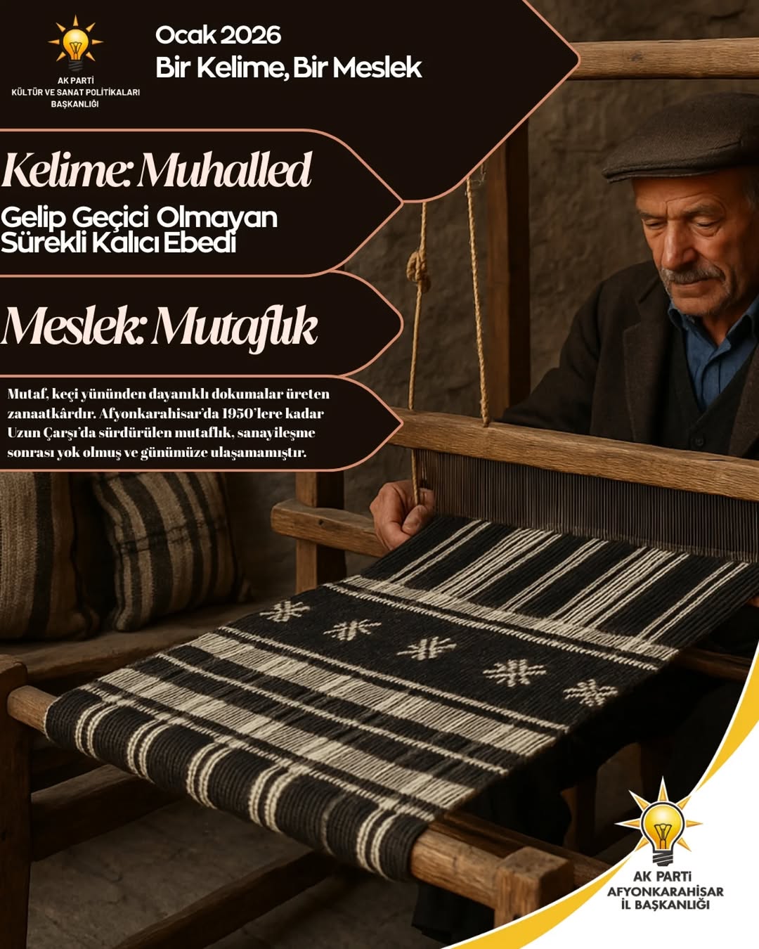 AK Parti Afyonkarahisar İl Başkanlığı Kültür ve Sanat Politikaları