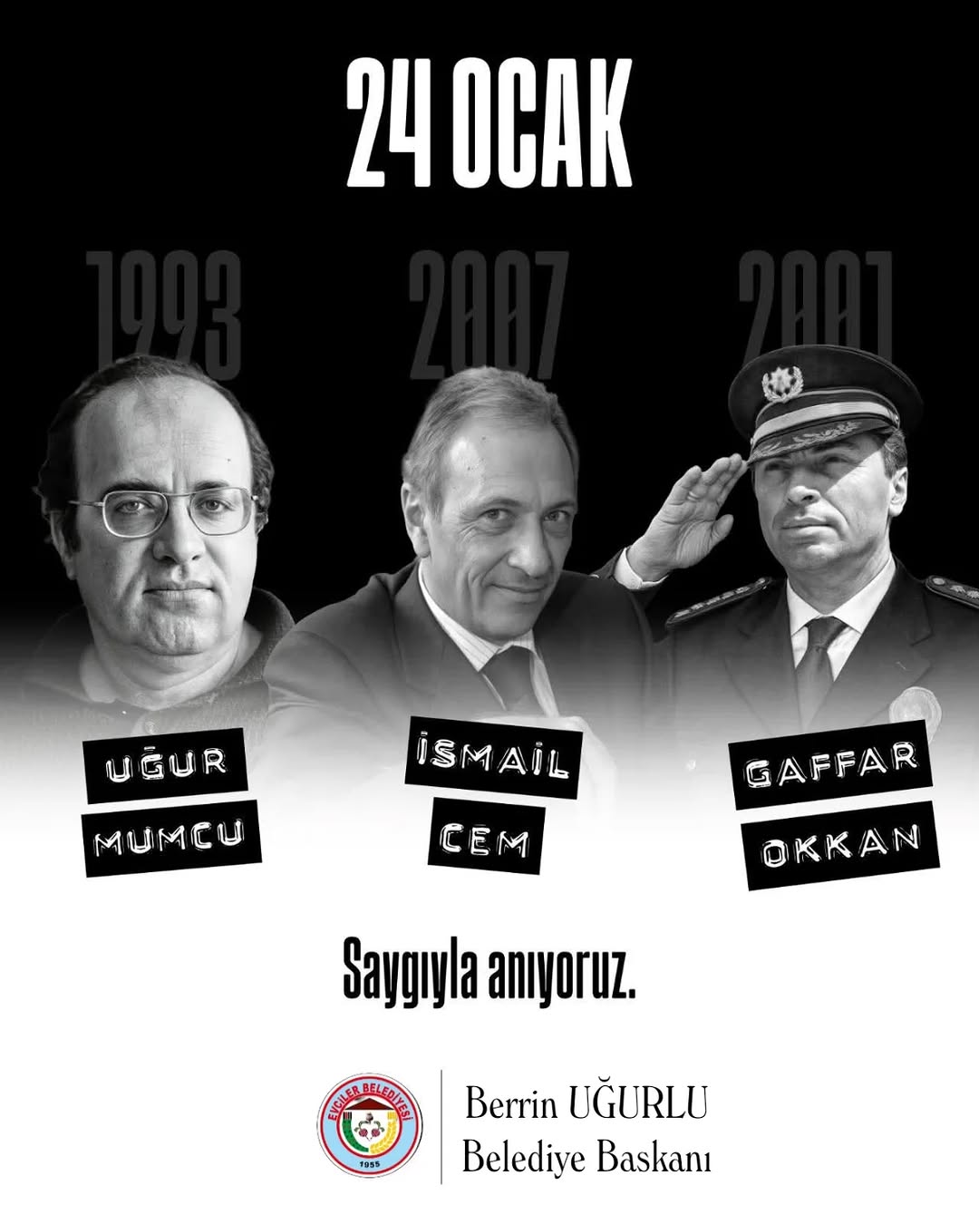 Türkiye'nin Aydınlık ve Cesur İsimleri Anıldı