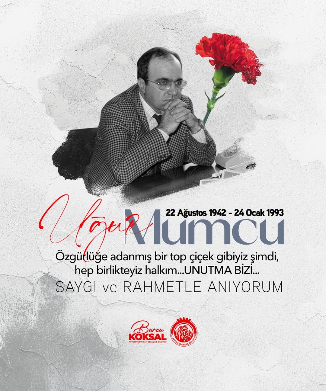 Afyonkarahisar Belediye Başkanı Burcu Köksal'dan Anlamlı Paylaşım