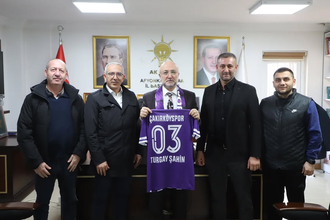 AK Parti Afyonkarahisar İl Başkanlığı'ndan Çakırköy Spor Kulübü'ne Ziyaret