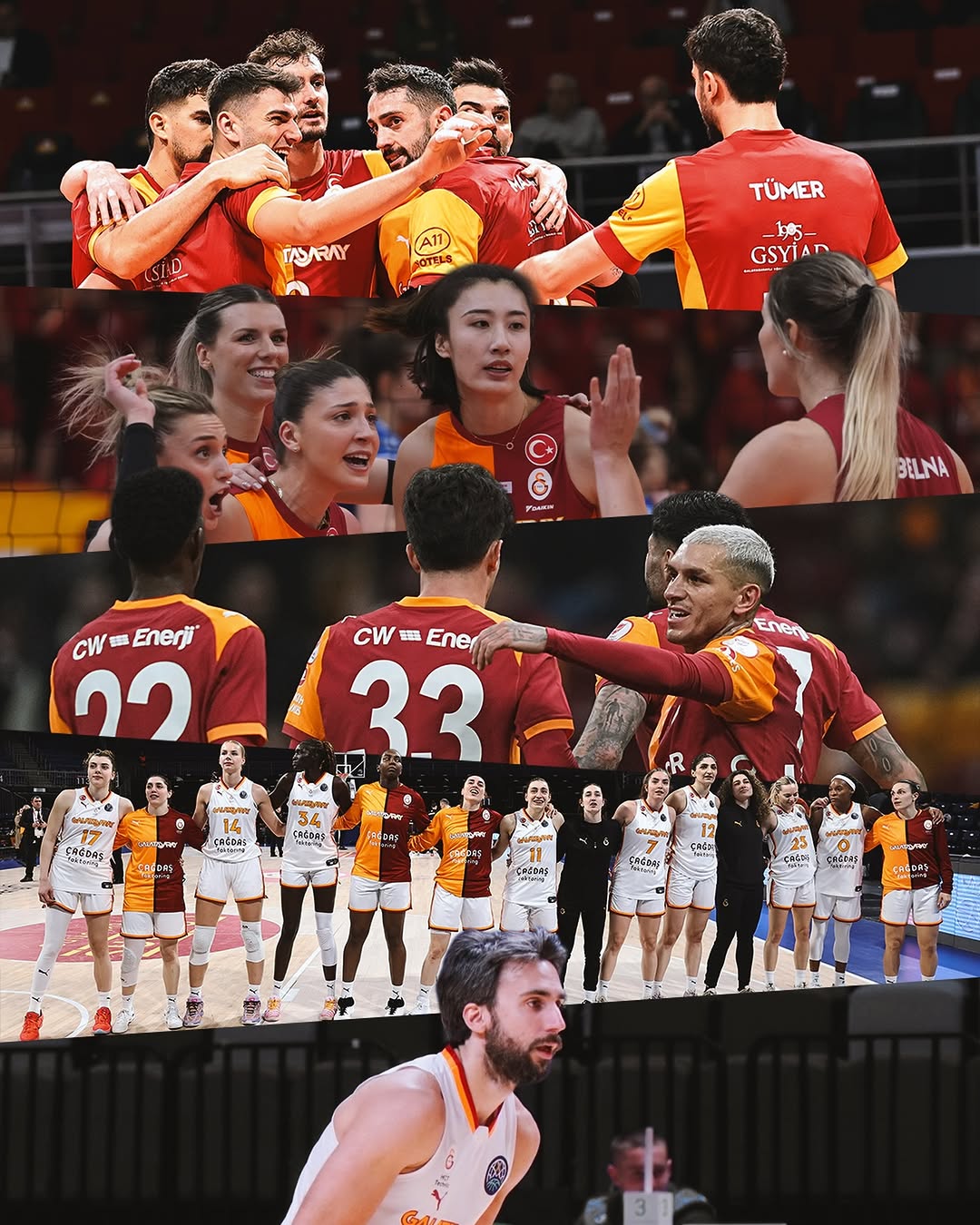 Galatasaray Ailesi'ne Günaydın Mesajı