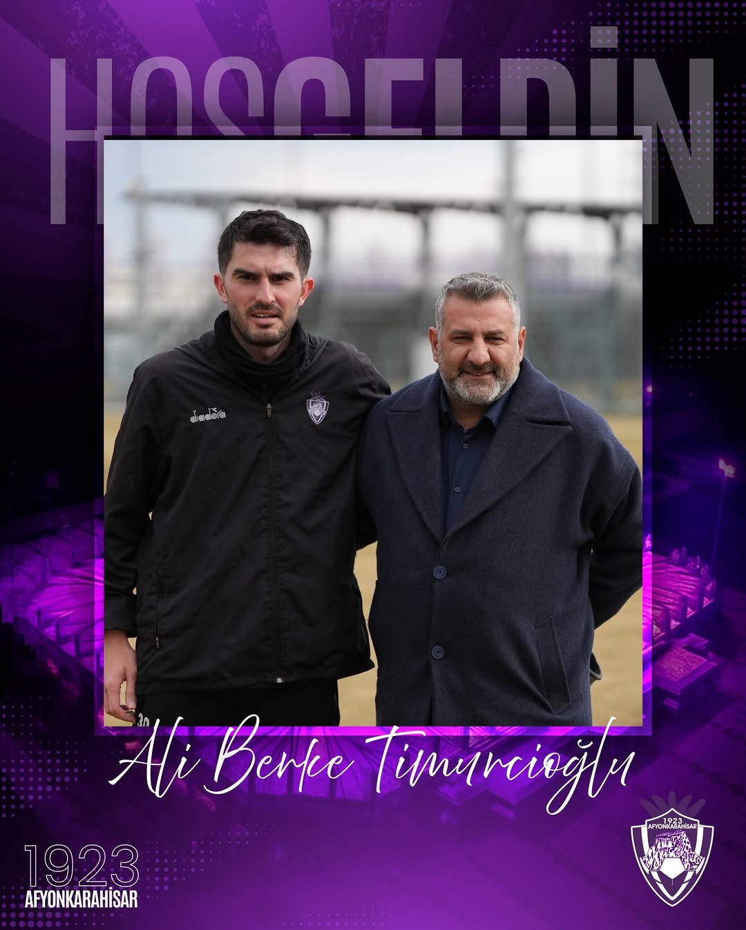 1923 Afyonkarahisar SK, Ali Berke Timurcioğlu'nu Kadrosuna Kattı