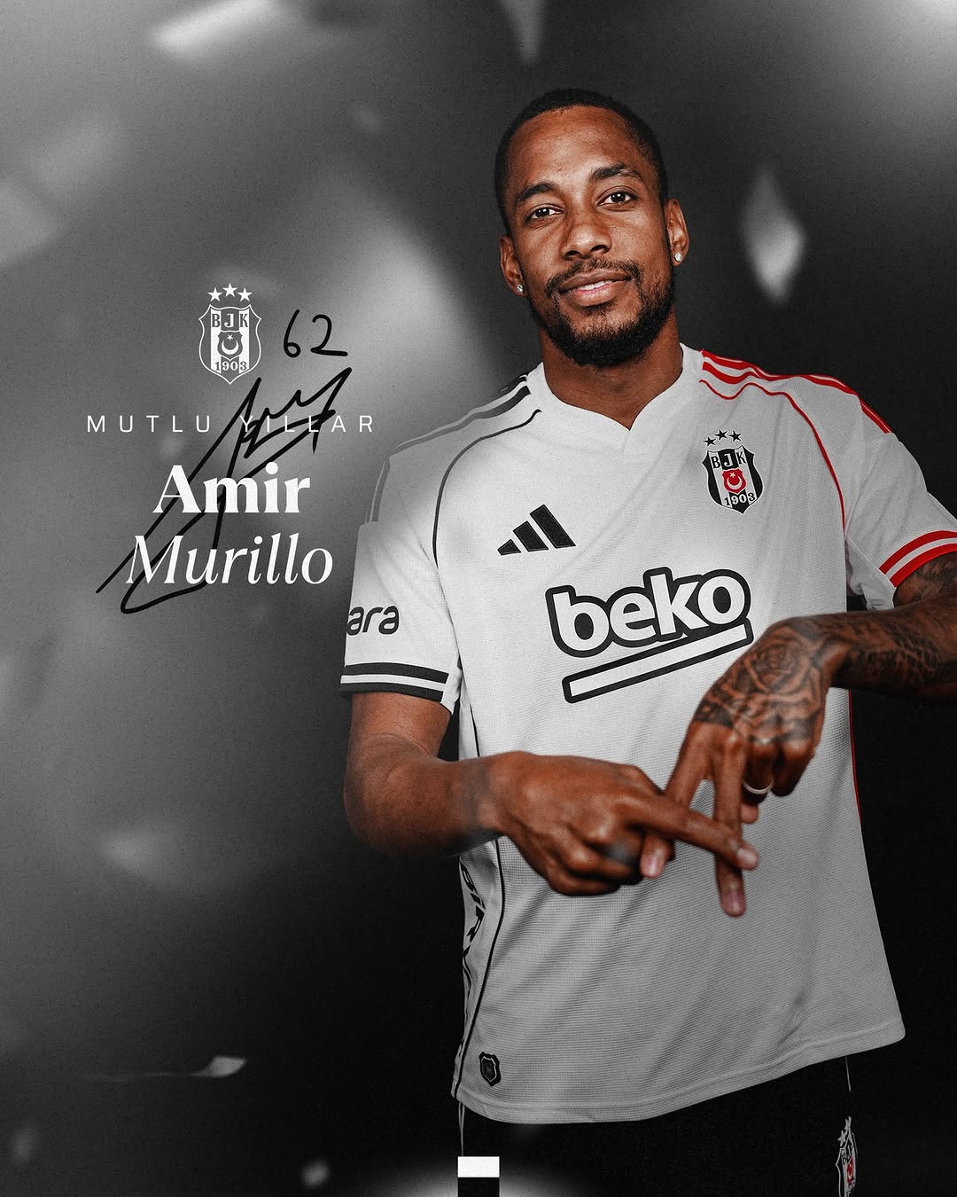 Beşiktaş Futbolcusu Amir Murillo'nun Doğum Günü Kutlandı