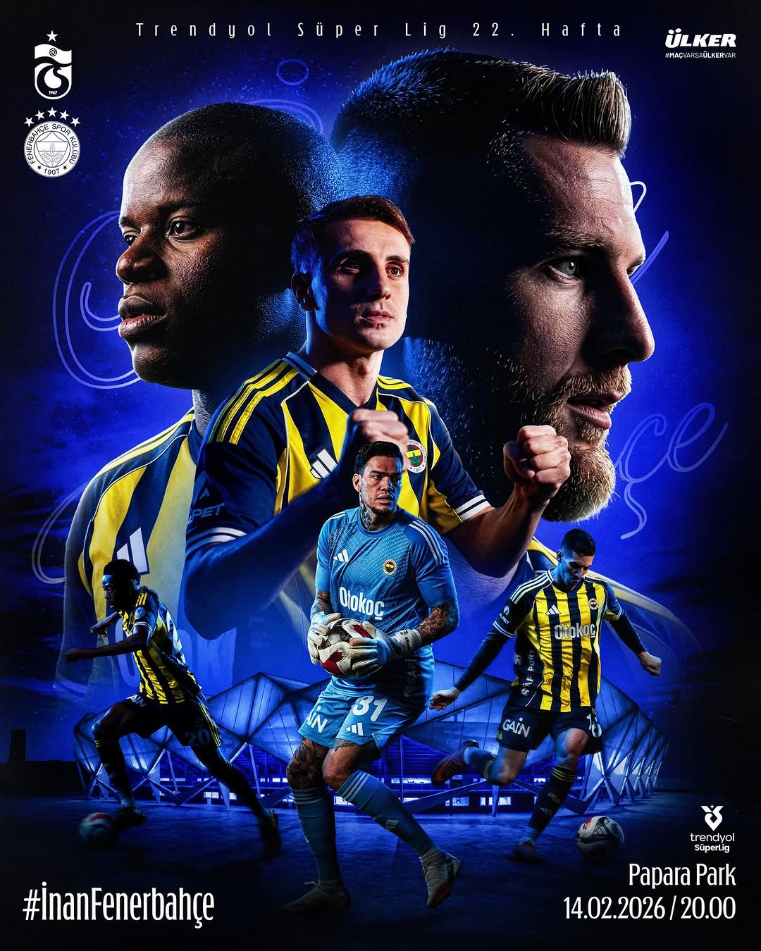 Fenerbahçe, Trabzonspor ile Trendyol Süper Lig'de Karşılaşacak