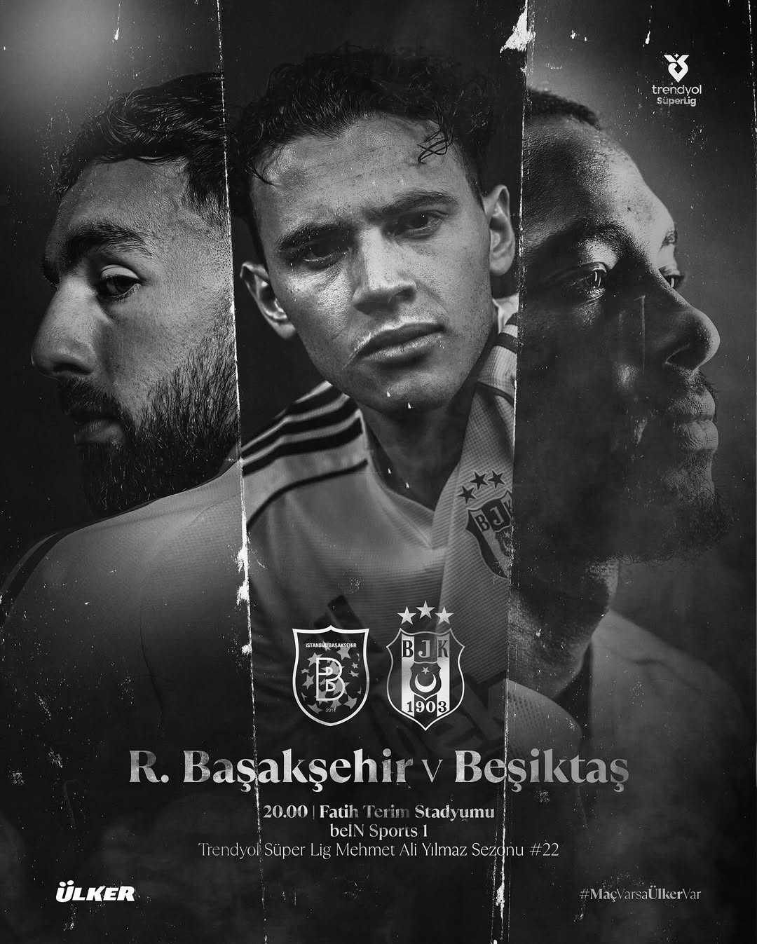 Beşiktaş, Rams Başakşehir ile Trendyol Süper Lig'de Karşılaşacak