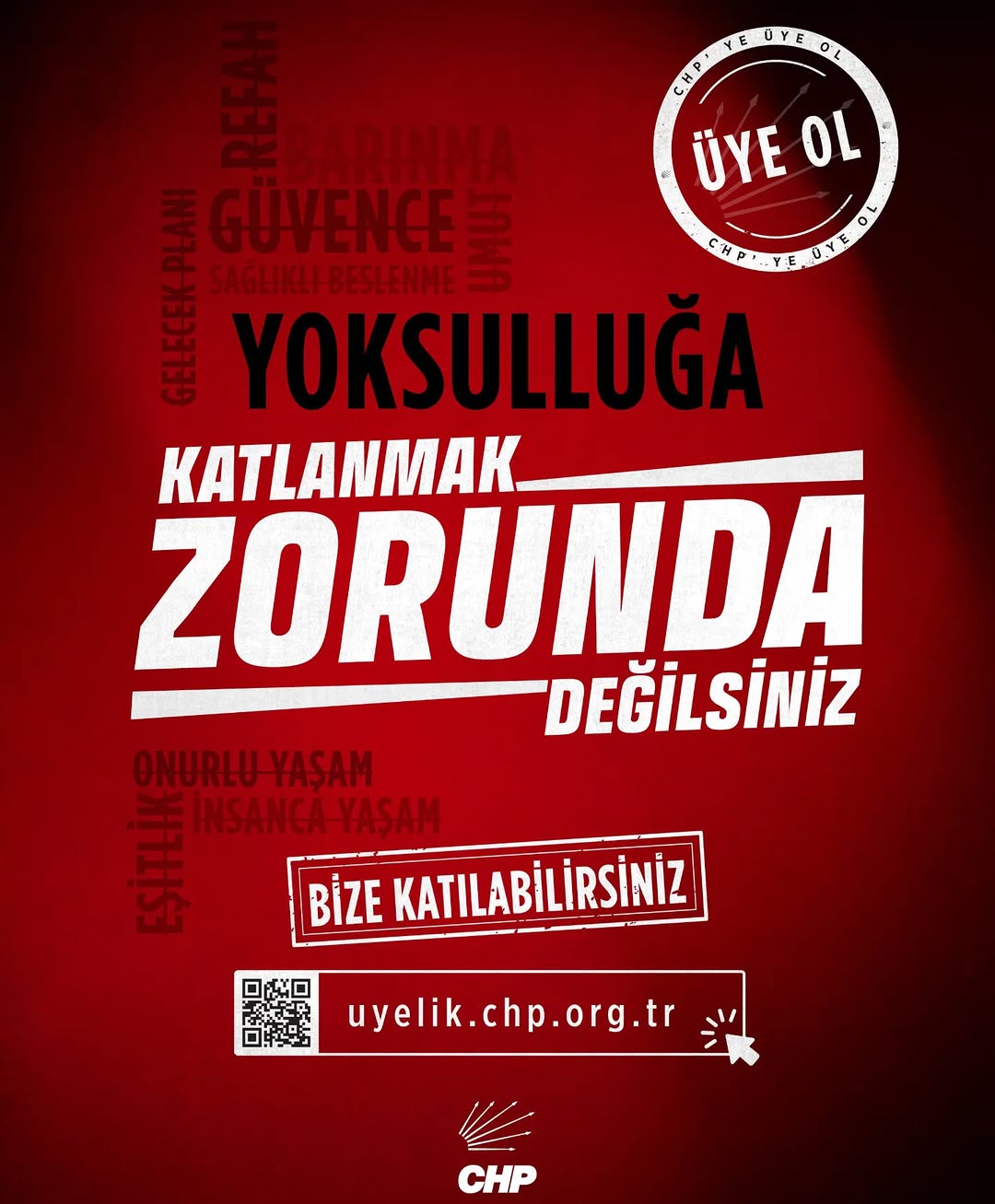 CHP Afyonkarahisar İl Başkanlığı'ndan Adaletsiz Düzene Tepki