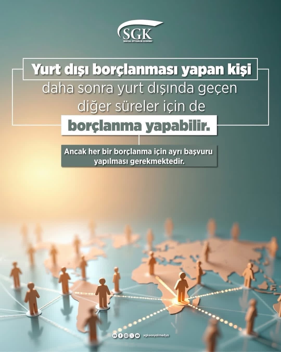 Yurt Dışı Hizmet Süreleri Borçlanma İşlemleri Hakkında Bilgi