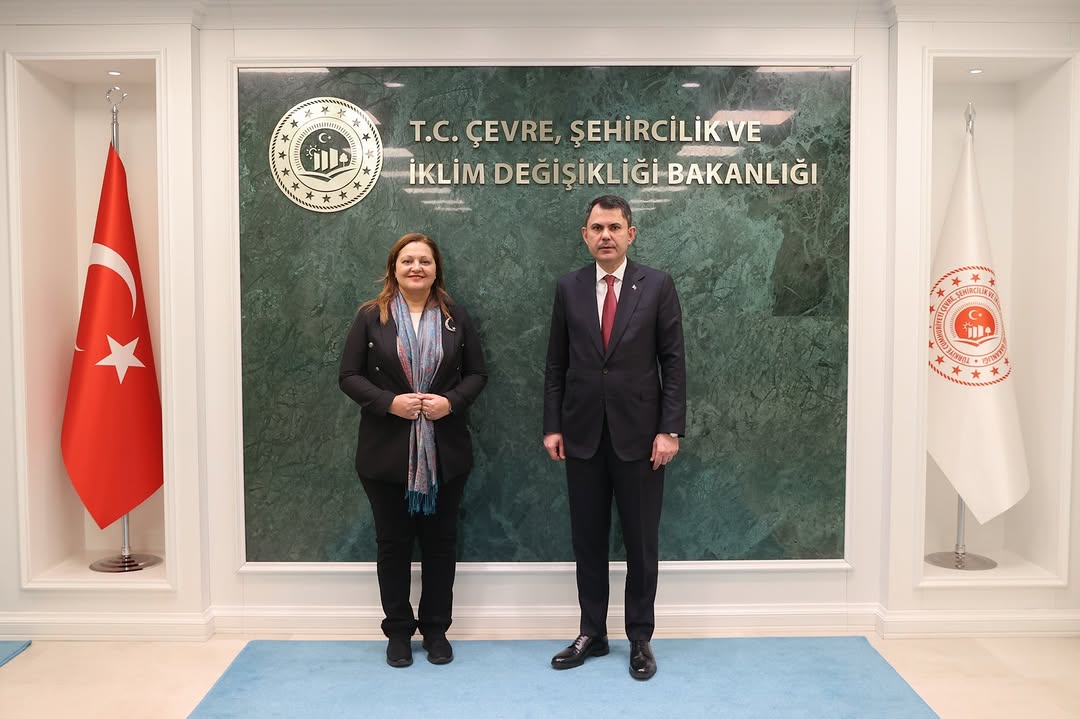 Afyonkarahisar Belediye Başkanı Burcu Köksal, Çevre Bakanı Murat Kurum'u Ziyaret Etti
