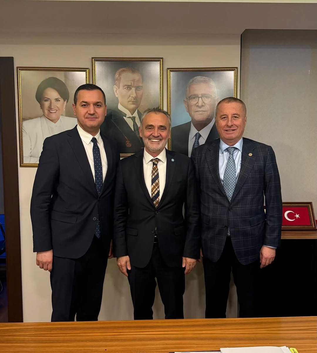 İyi Parti Genel Merkezi'nde Aksaray ve Edirne Milletvekilleri Ağırlanıyor