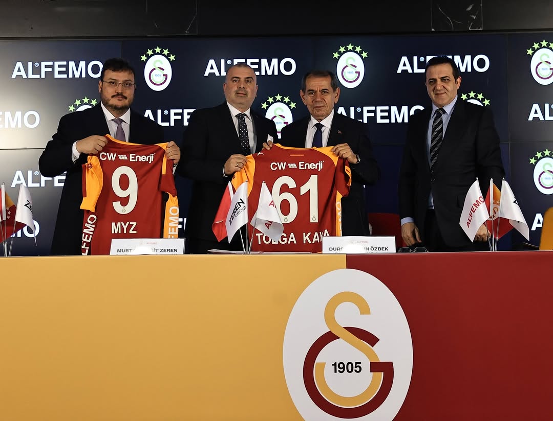 Galatasaray, Alfemo İle Forma Yan Sponsorluğu Anlaşması İmzaladı