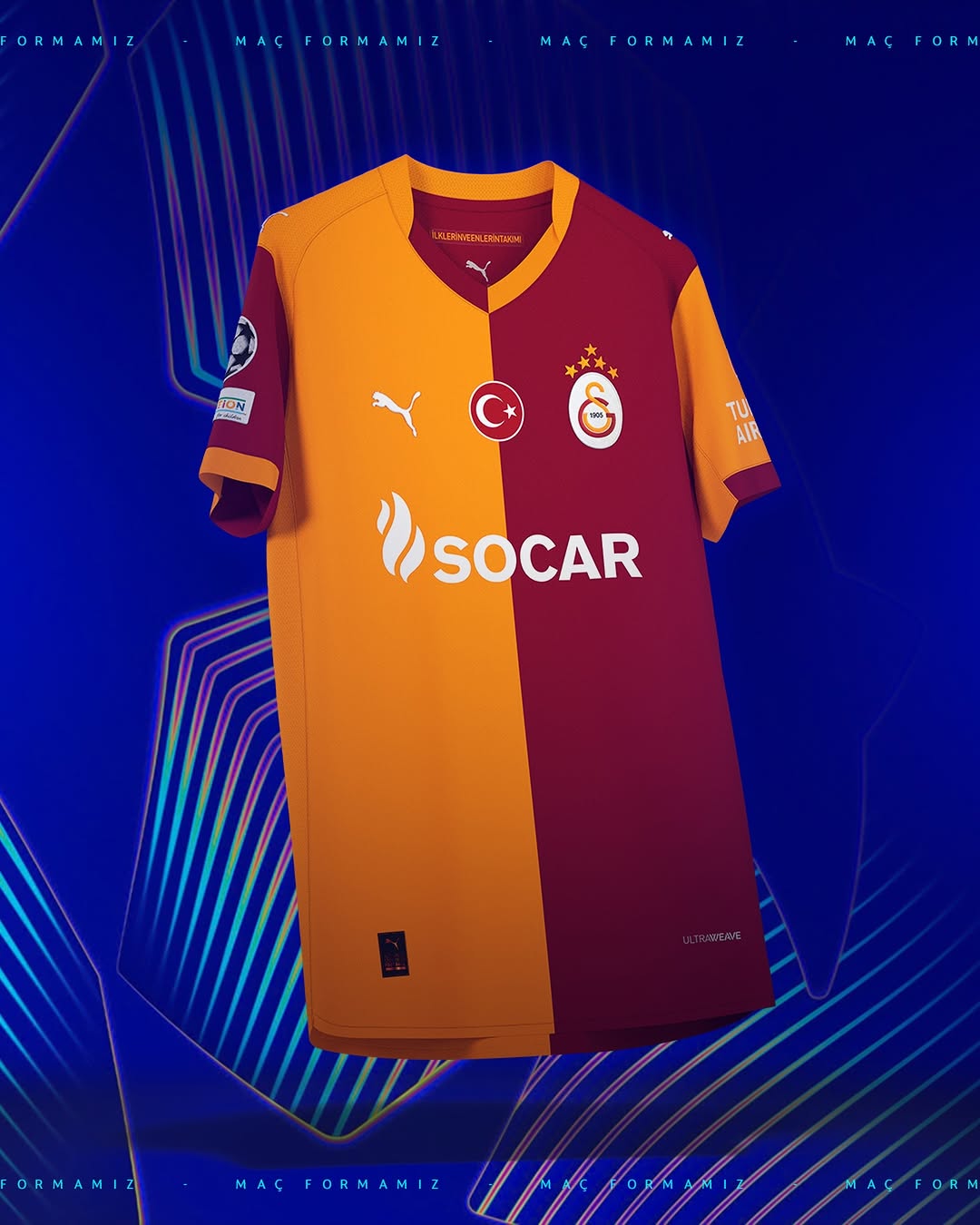 Galatasaray, Juventus Maçına Parçalı Forma ile Çıkacak