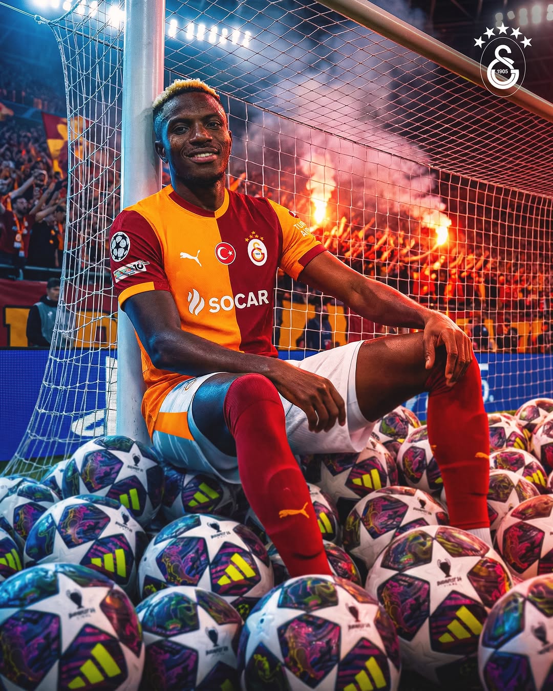 Galatasaray'ın Yıldızı Victor Osimhen Avrupa Kupalarında Rekor Kırdı