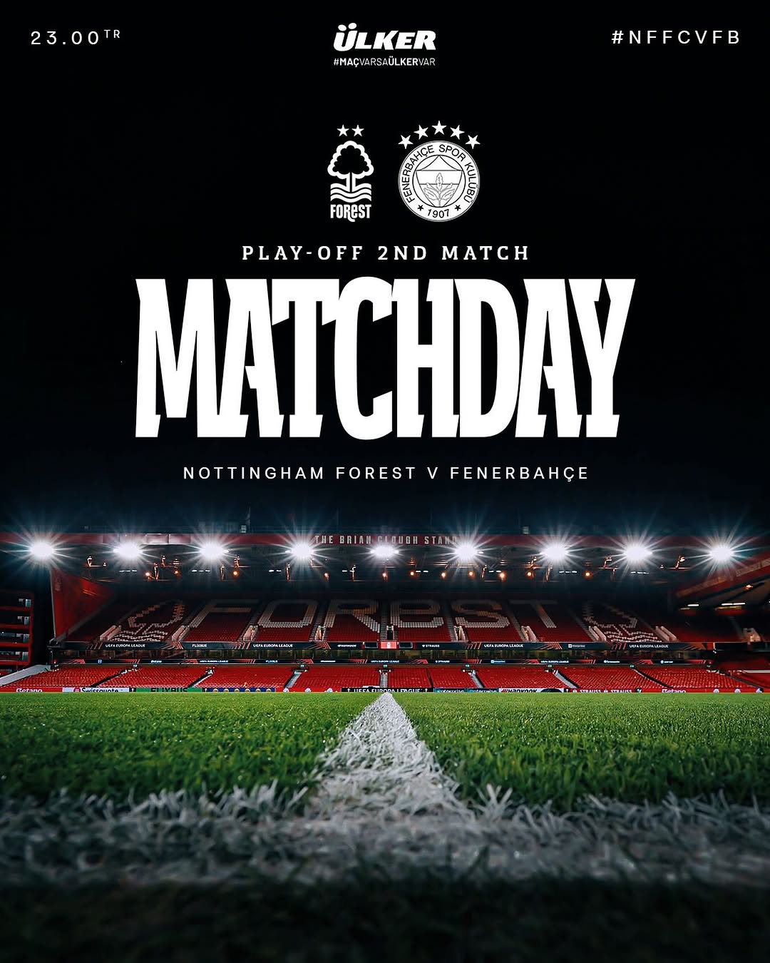 Fenerbahçe Spor Kulübü'nden Ülker Arena'da Maç Günü Paylaşımı