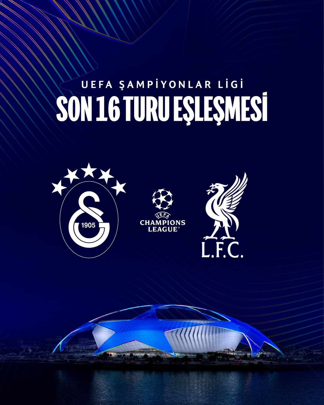 Galatasaray'ın UEFA Şampiyonlar Ligi Son 16 Turu Rakibi Liverpool Oldu