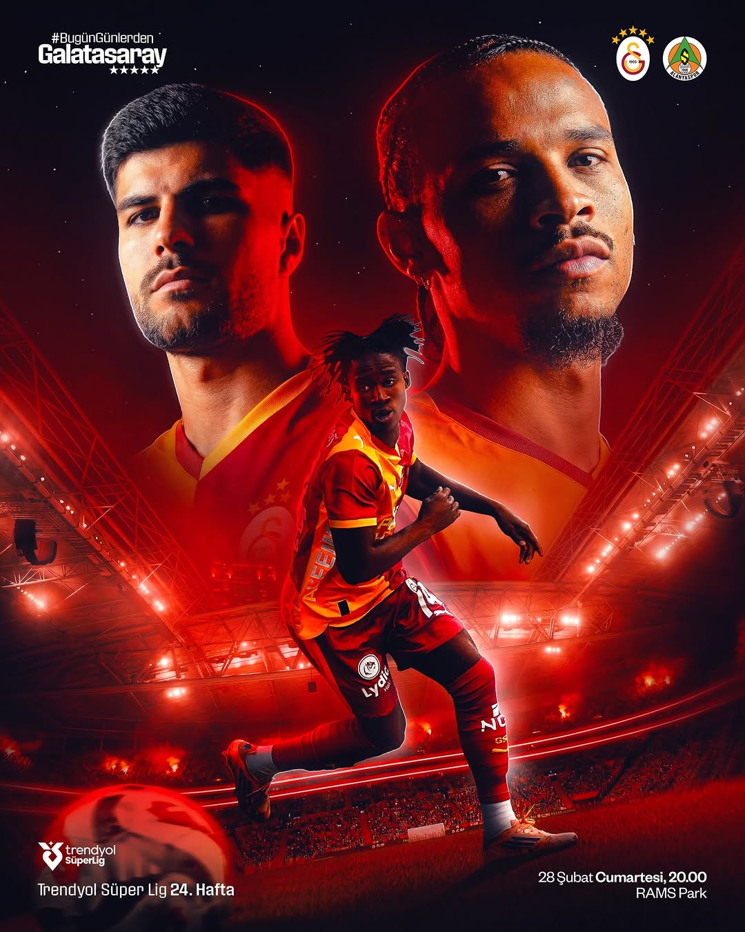 Galatasaray'ın C. Alanyaspor ile Oynayacağı Maçın Detayları