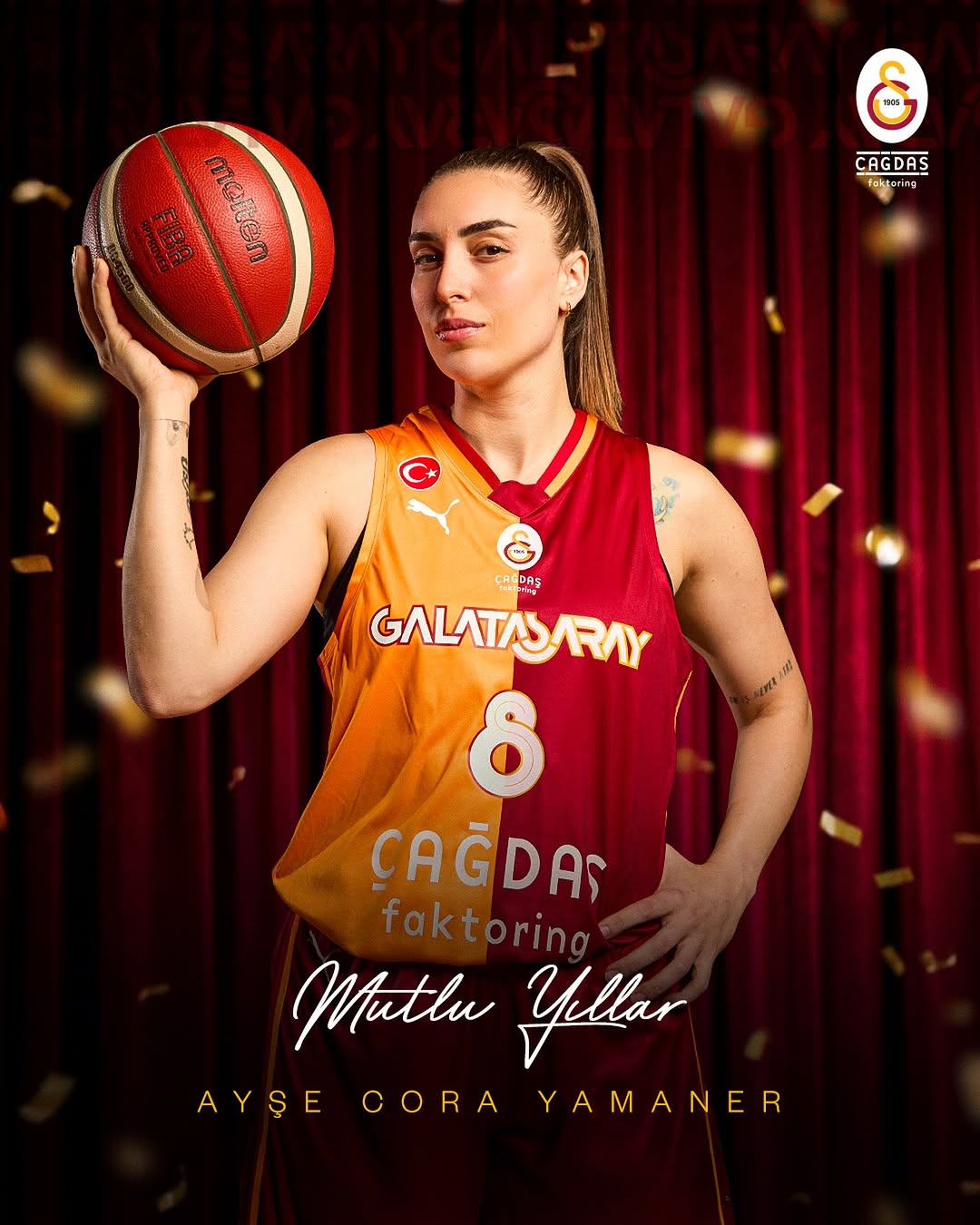 Galatasaray Kadın Basketbol Takımı Kaptanının Doğum Günü Kutlandı