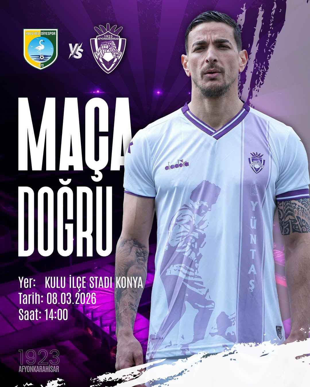 1923 Afyonkarahisar SK vs Kulusan Kulu Belediye Spor Maçı Heyecanı