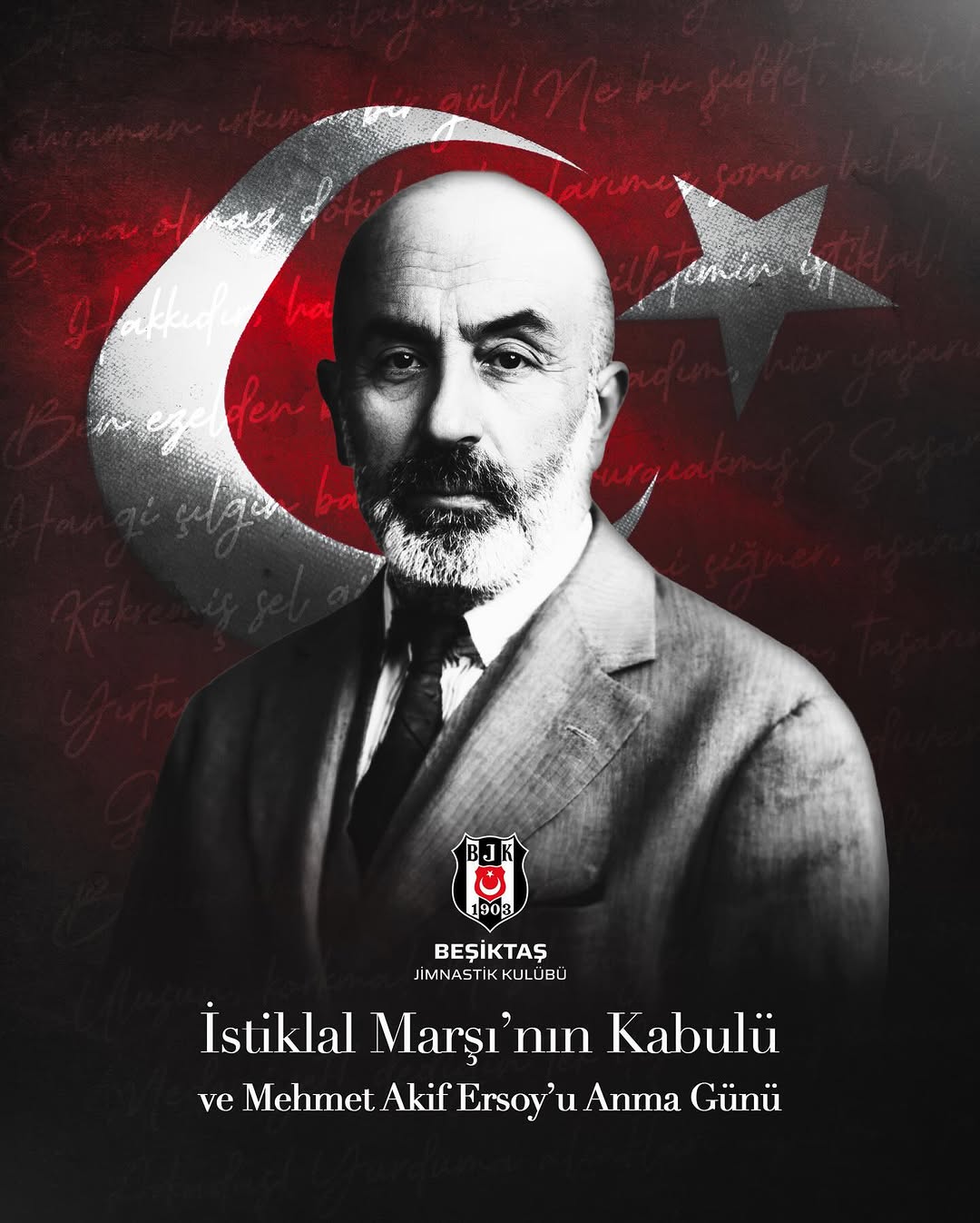İstiklal Marşı'nın Kabulünün 105. Yılı ve Mehmet Akif Ersoy'u Anma Günü Kutlamaları