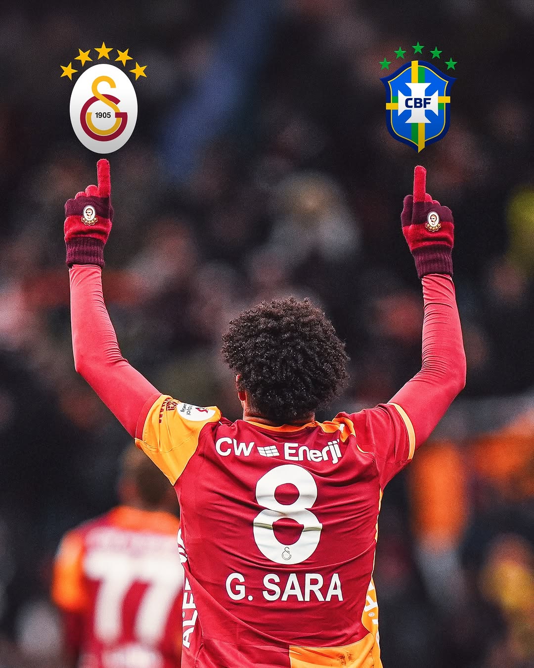 Galatasaray'dan Brezilya Milli Takımı'na Özel Jest