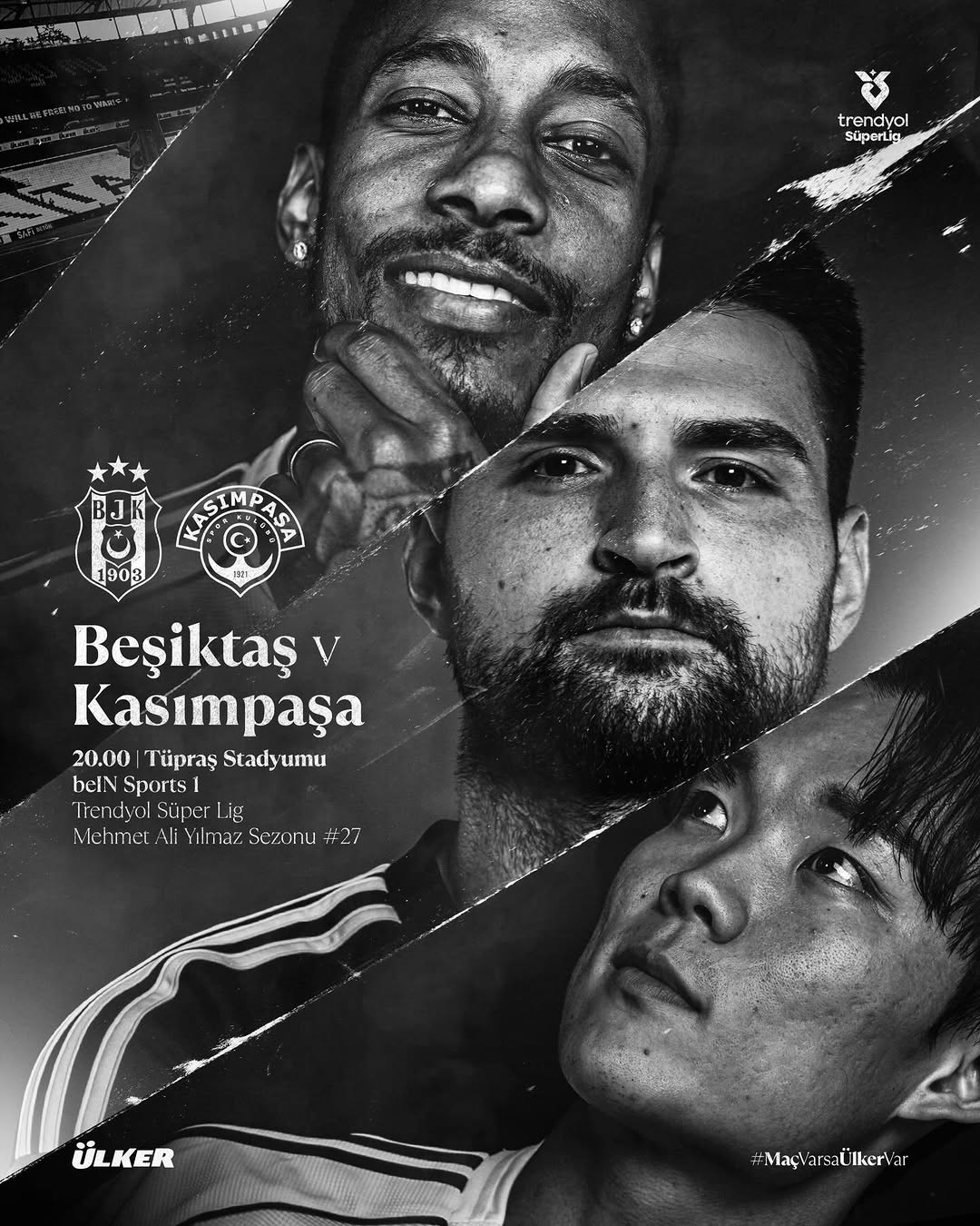 Beşiktaş'ın Bugün Kasımpaşa İle Oynayacağı Maç Bilgileri