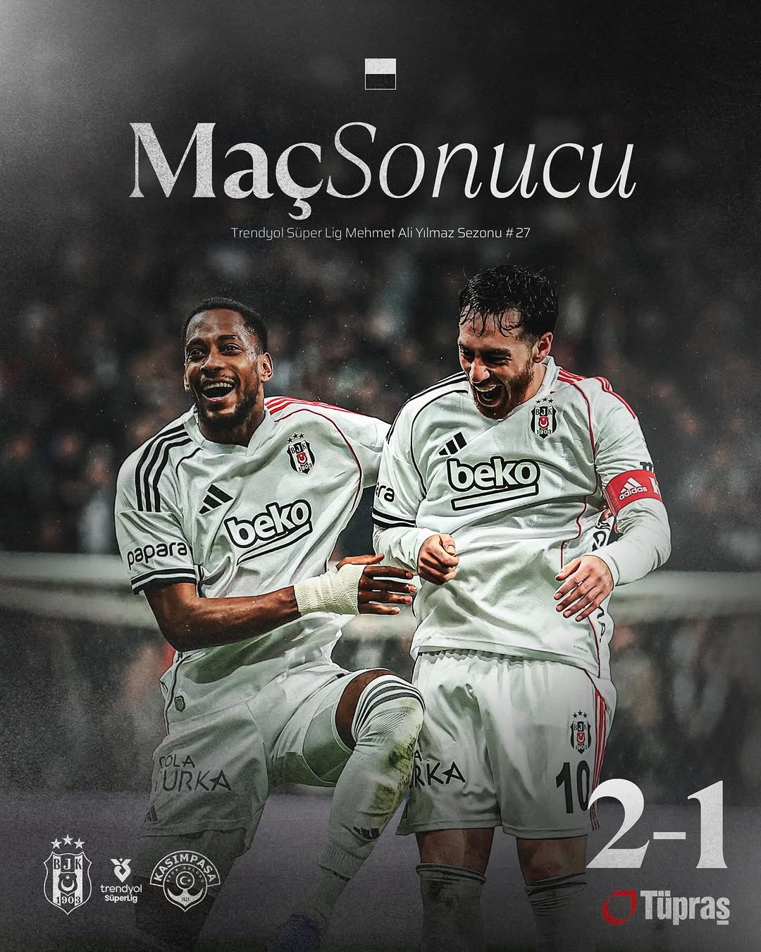 Beşiktaş, Evimizde 3 Puanı Kazandı