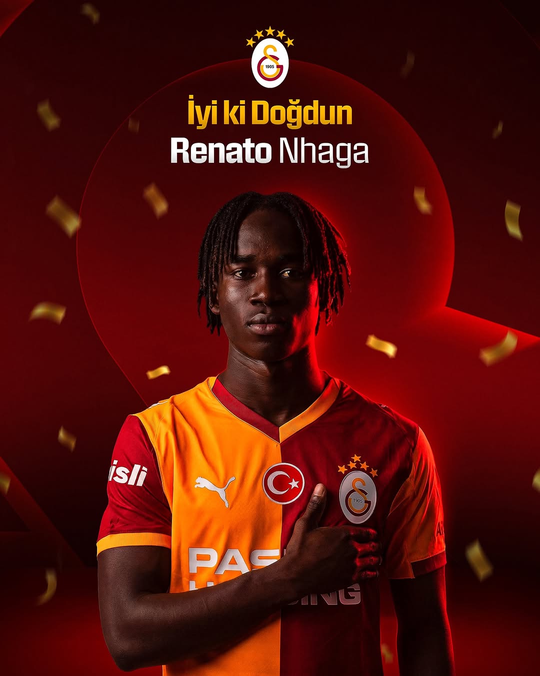 Galatasaray Futbolcusu Renato Nhaga'nın Doğum Günü Kutlu Olsun!