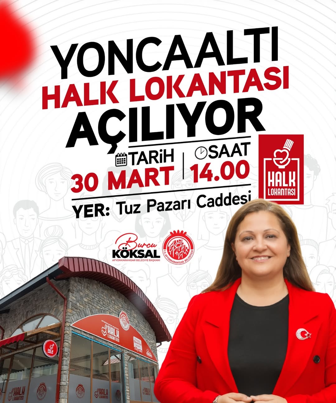 Afyonkarahisar Belediyesi Yoncaaltı Halk Lokantası Açılışını Duyurdu!