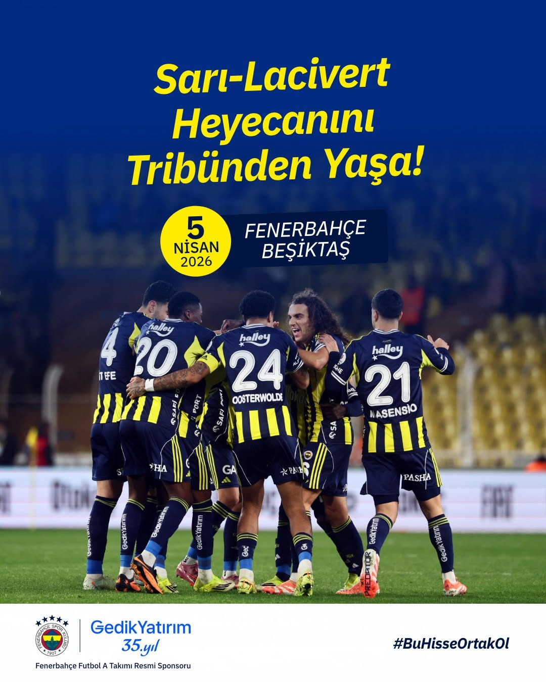 Gedik Yatırım'dan Beşiktaş Maçı Tribün Fırsatı!