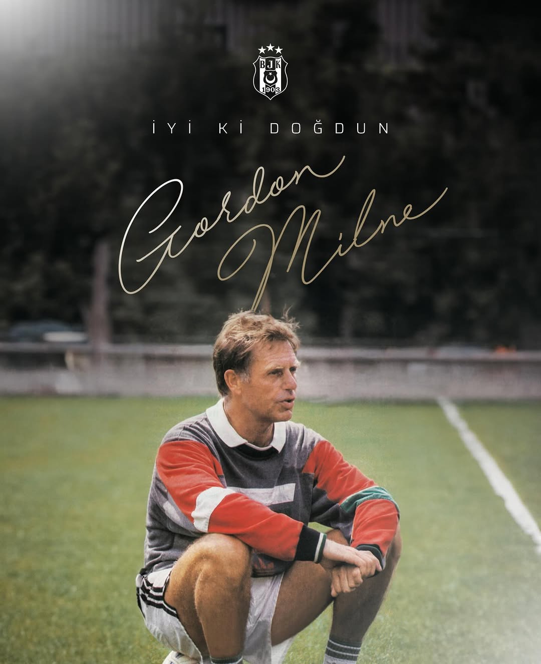 Beşiktaş'ın Efsane Teknik Direktörü Gordon Milne'in Doğum Günü Kutlu Olsun!