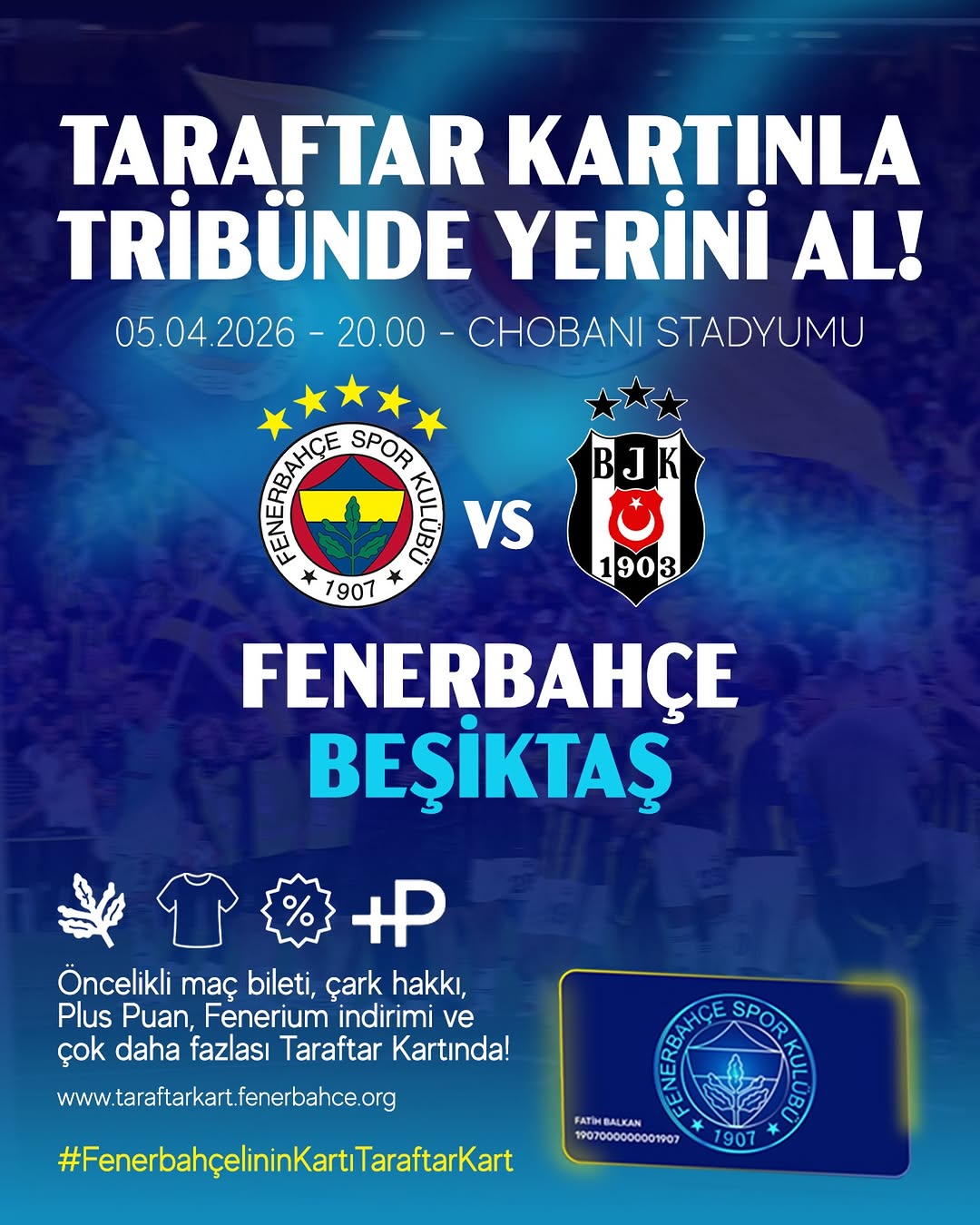 Fenerbahçe Taraftar Kartıyla Birçok Ayrıcalık!