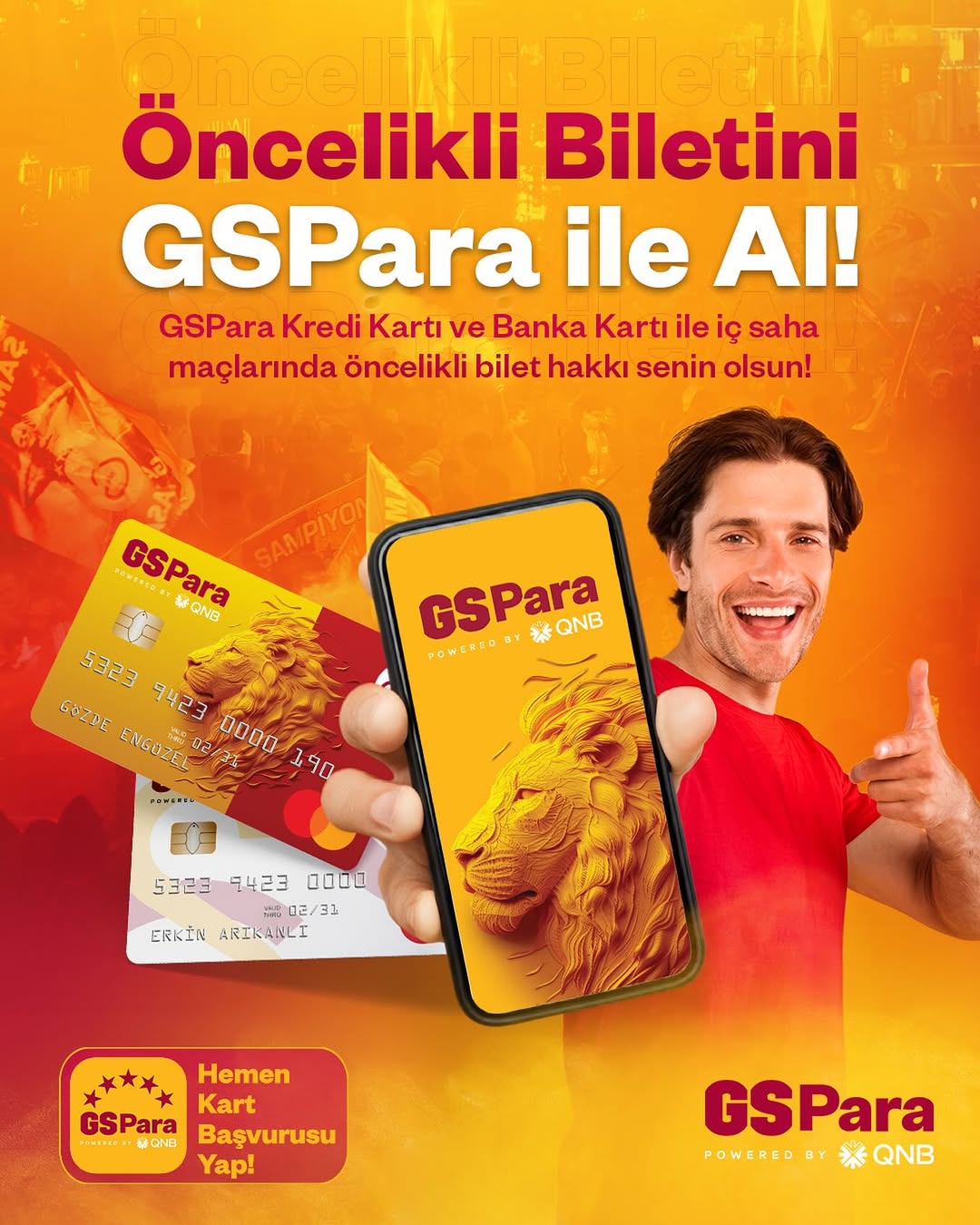 Galatasaray, GSPara ile RAMS Park'ta Bilet Önceliği Sağlıyor