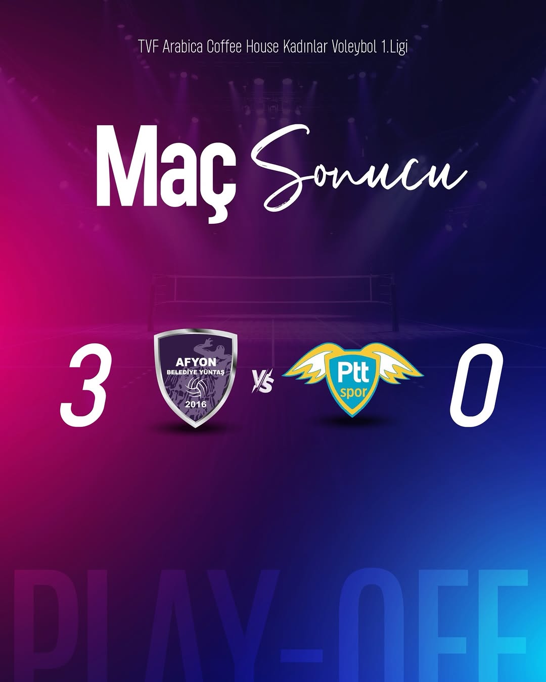 Afyon Belediye Yüntaş Spor Kulübü'nden Zaferin Sultanları'na Teşekkür