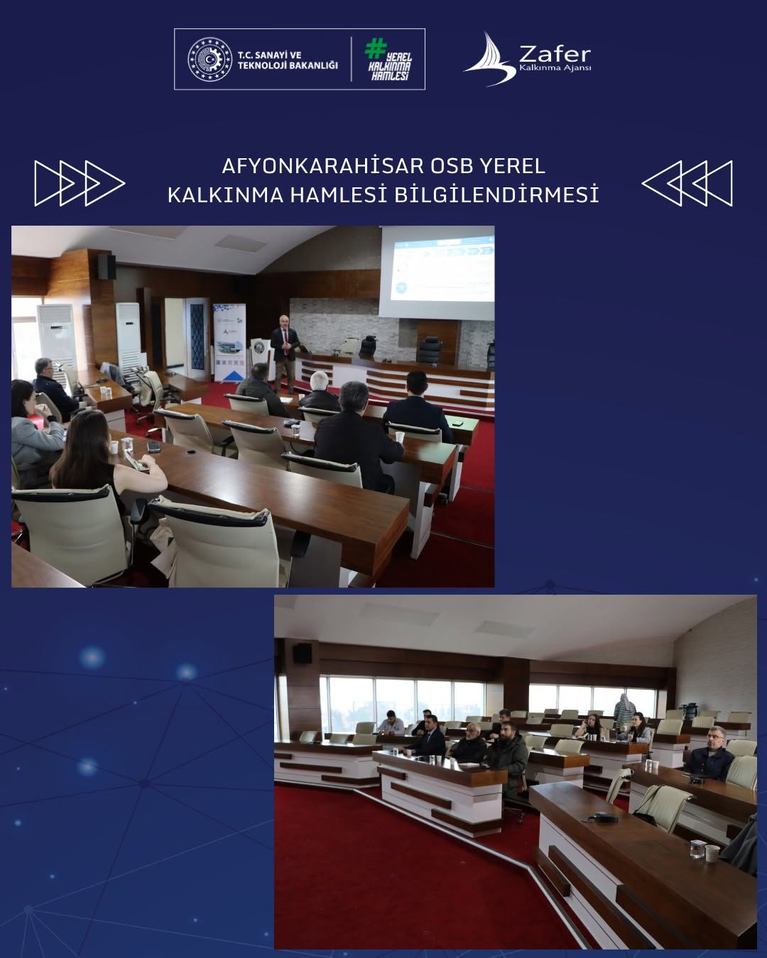 Afyonkarahisar OSB'de Yerel Kalkınma Hamlesi Teşvik Programı Bilgilendirme Toplantısı Gerçekleştirildi