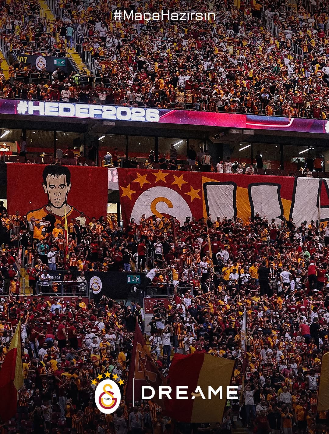 Galatasaray'dan Tribünleri ve Ekranları Heyecanlandıran Yeni Kampanya!