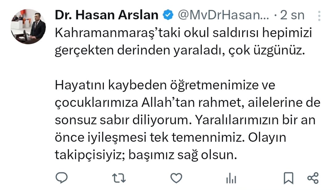 Kahramanmaraş'taki okul saldırısı hakkında neler biliniyor?