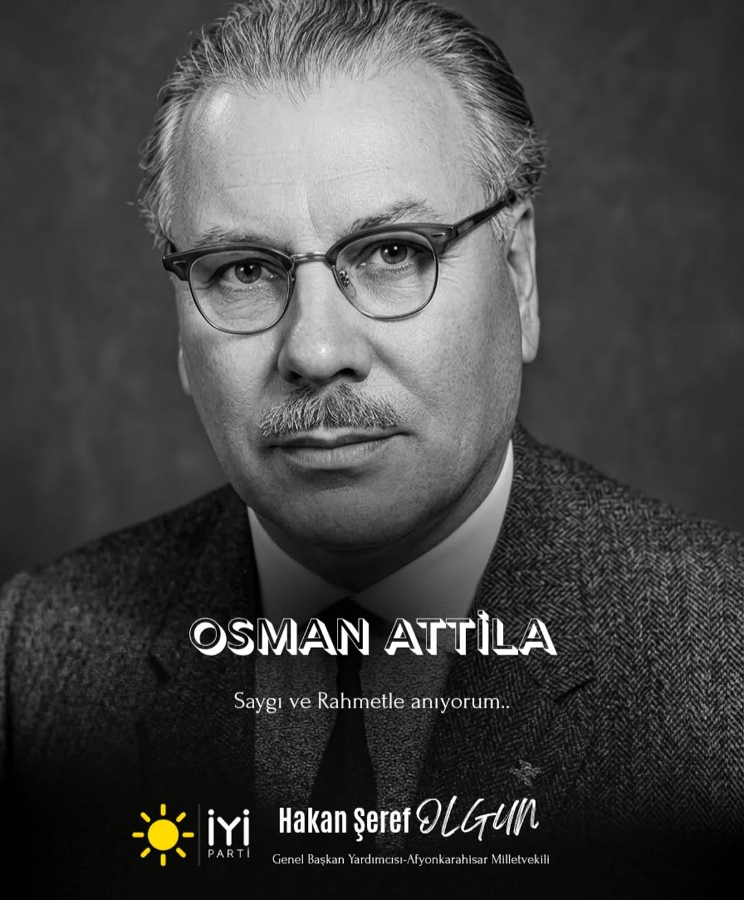 Afyonkarahisarlı Şair ve Eski Milletvekili Osman Attila'nın Vefat Yıldönümünde Anıldı