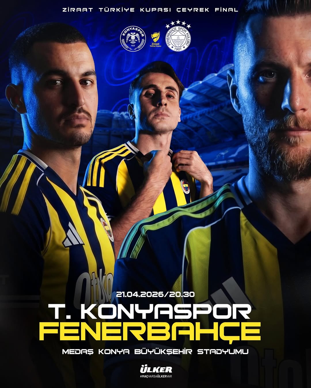 Fenerbahçe, Ziraat Türkiye Kupası'nda T. Konyaspor ile Karşılaşacak