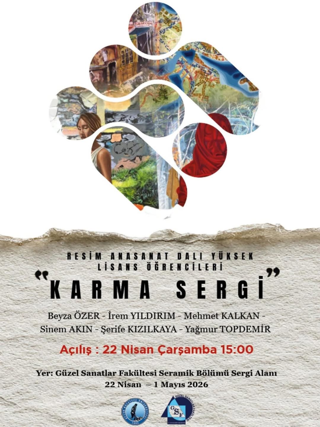 Afyon Kocatepe Üniversitesi Resim Anasanat Dalı Yüksek Lisans Öğrencileri Karma Sergisi