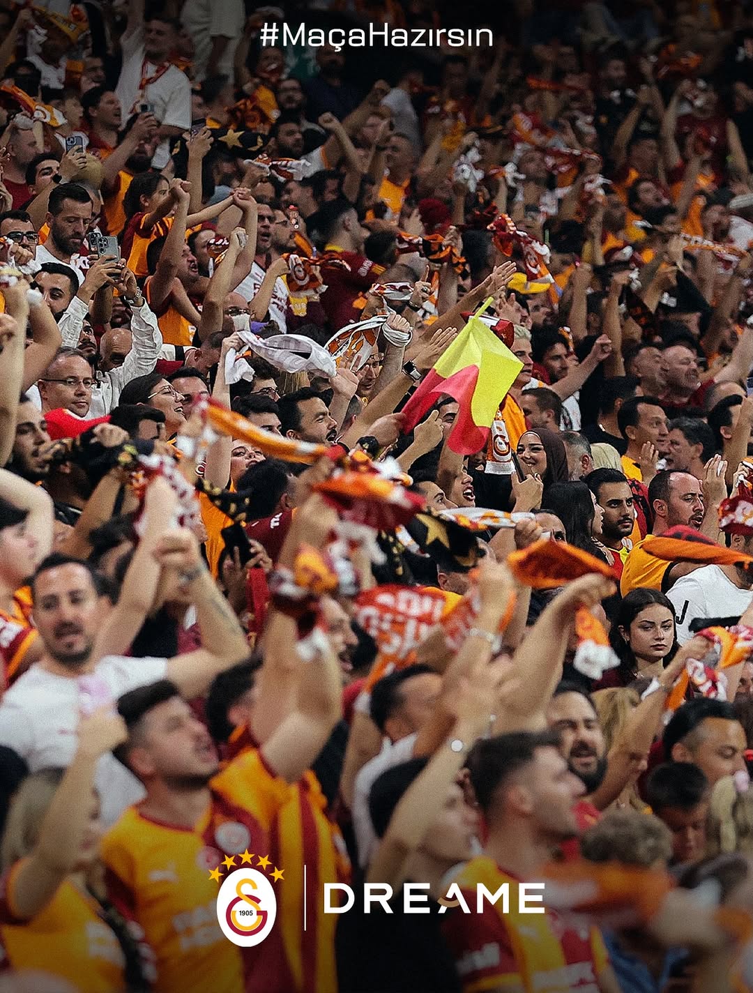 Galatasaray'ın Yeni Kampanyası: Dreame ile Maça Hazırsın!