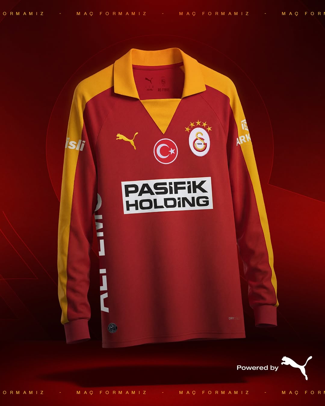 Galatasaray, N. D. Gençlerbirliği Maçına Kırmızı Retro Forma ile Çıkacak