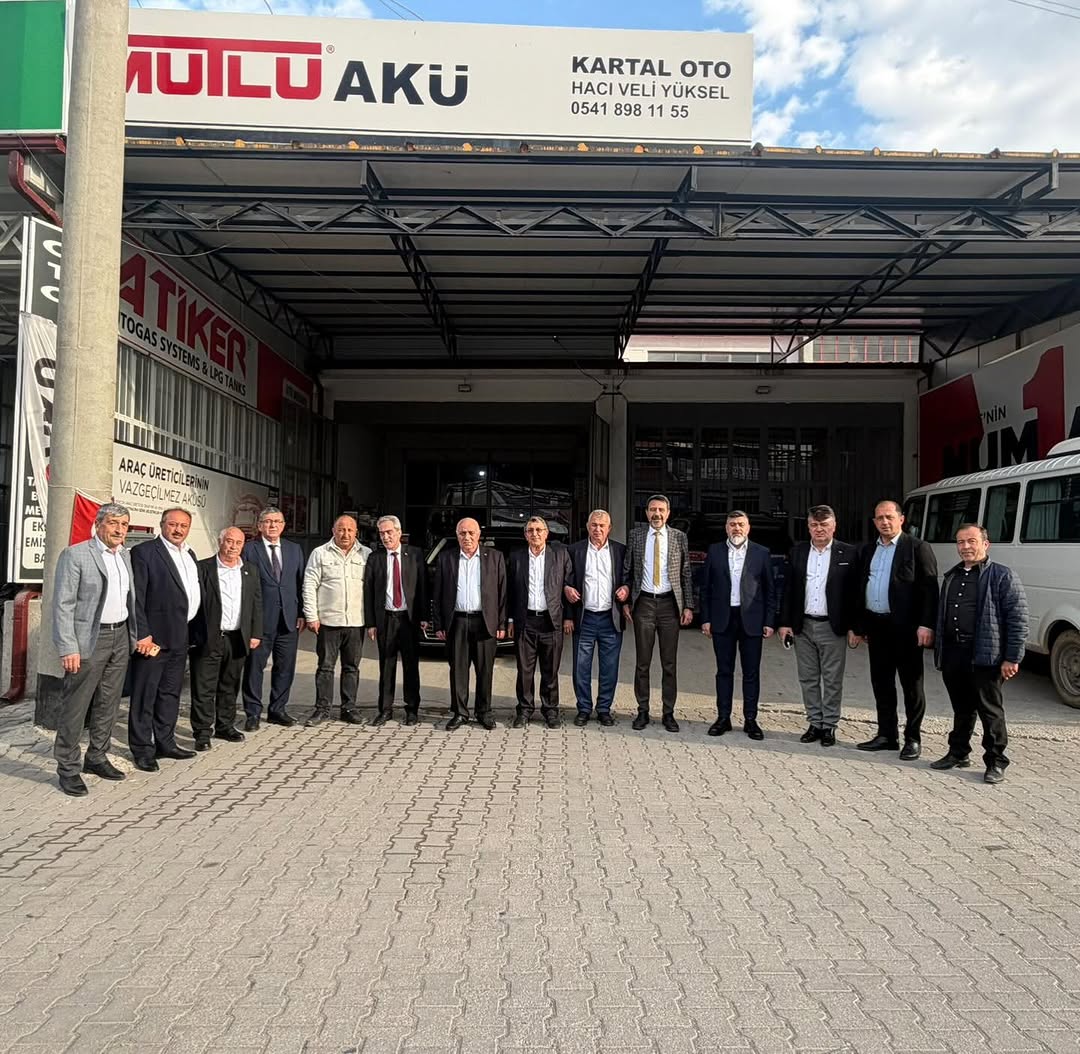 Afyonkarahisar Esnaf ve Sanatkarlar Odaları Birliği Başkanı Cengiz Üstün ve Diğer Esnaf Odası Başkanlarından Ziyaret
