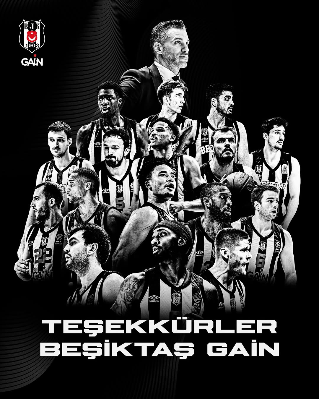 Beşiktaş'a BKT EuroCup'ta Destek Veren Taraftardan Sonsuz Teşekkür