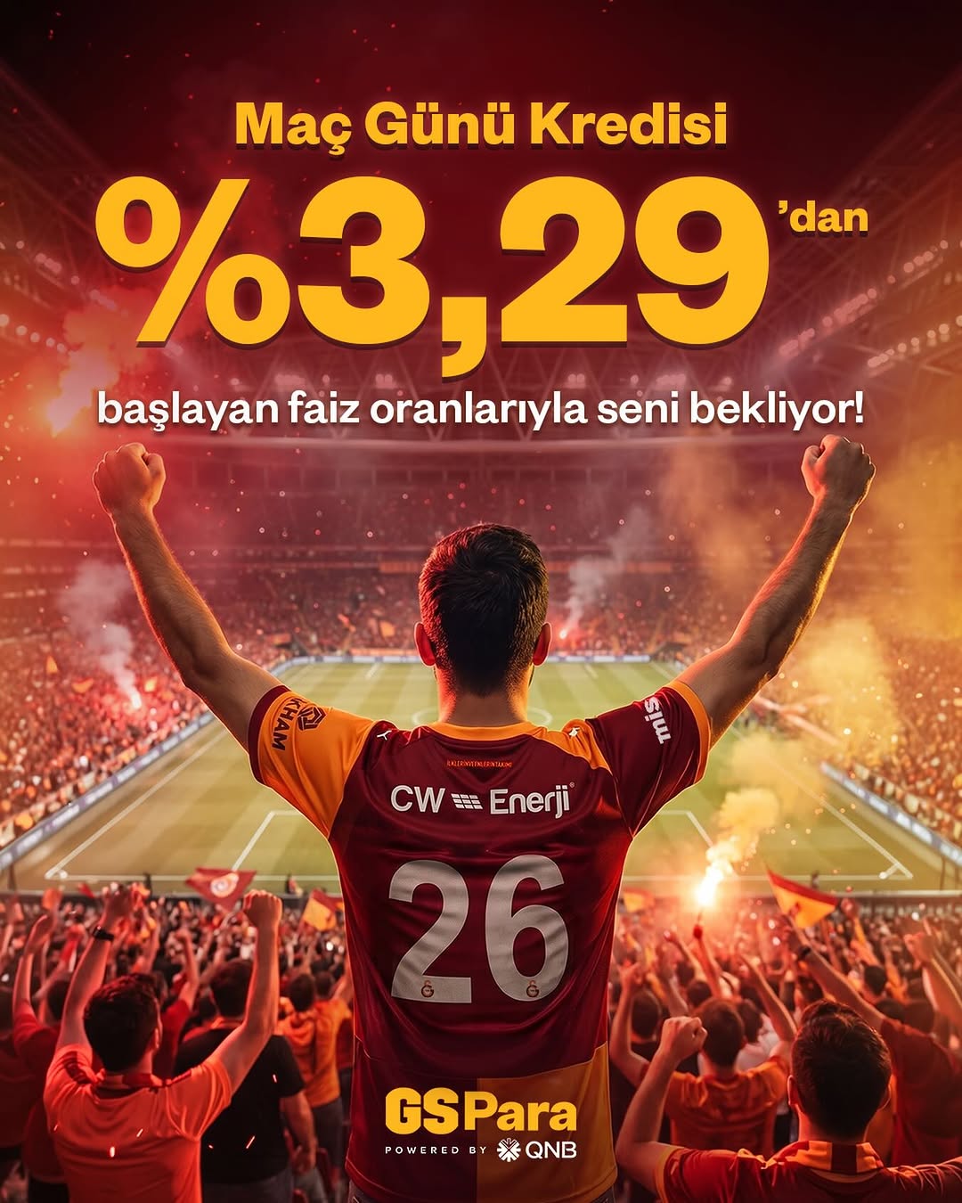 Galatasaraylılara Özel Maç Günü Fırsatı GSPara'da